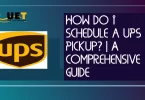 How do I schedule a UPS pickup