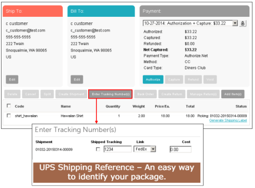 shipping ref number 