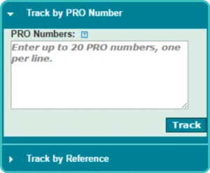 ups freight pro number