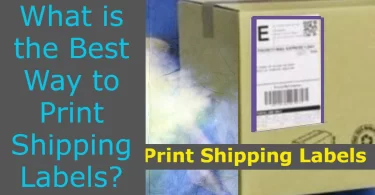 Print Shipping Labels