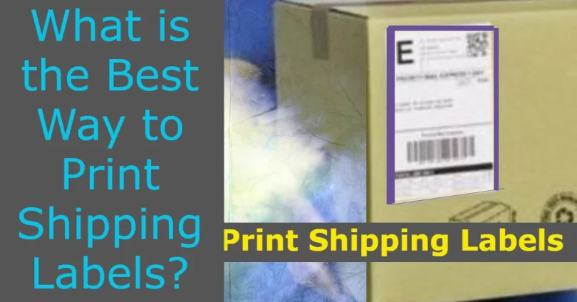 Print Shipping Labels