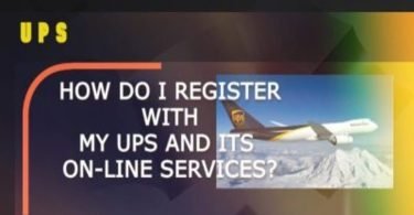 Register with my UPS