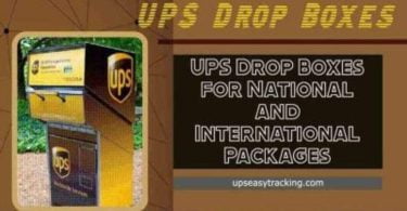 UPS Drop Boxes