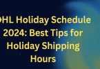 DHL holiday schedule 2024